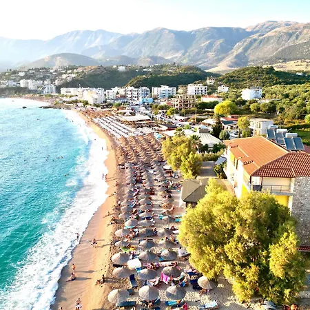 Potam'sea Bliss 8 - Front, Sun Beds & Parking * Himare